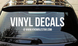 VINYL DECALS